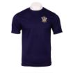 Picture of RL Oxford Navy Wicking T-Shirt - Sqn D - Emb Badge on Left Chest with Print on Reverse - Medium 