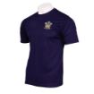 Picture of RL Oxford Navy Wicking T-Shirt - Sqn D - Emb Badge on Left Chest with Print on Reverse - Medium 