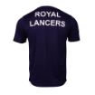 Picture of RL Oxford Navy Wicking T-Shirt - Sqn D - Emb Badge on Left Chest with Print on Reverse - Medium 