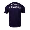 Picture of RL Oxford Navy Wicking T-Shirt - Sqn D - Emb Badge on Left Chest with Print on Reverse - Large