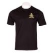 Picture of RL Black Wicking T-Shirt - HQ - Emb Badge on Left Chest with Print on Reverse - Large