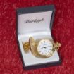 Picture of Full Hunter Pocket Watch with Royal Lancers Motto Badge - Chain - GP - Quartz Battery