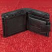 Picture of Royal Lancers - Black Leather Wallet with Regimental Ribbon - supplied in box